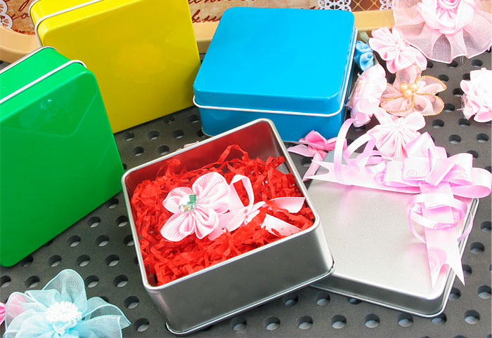 cute candy tin box